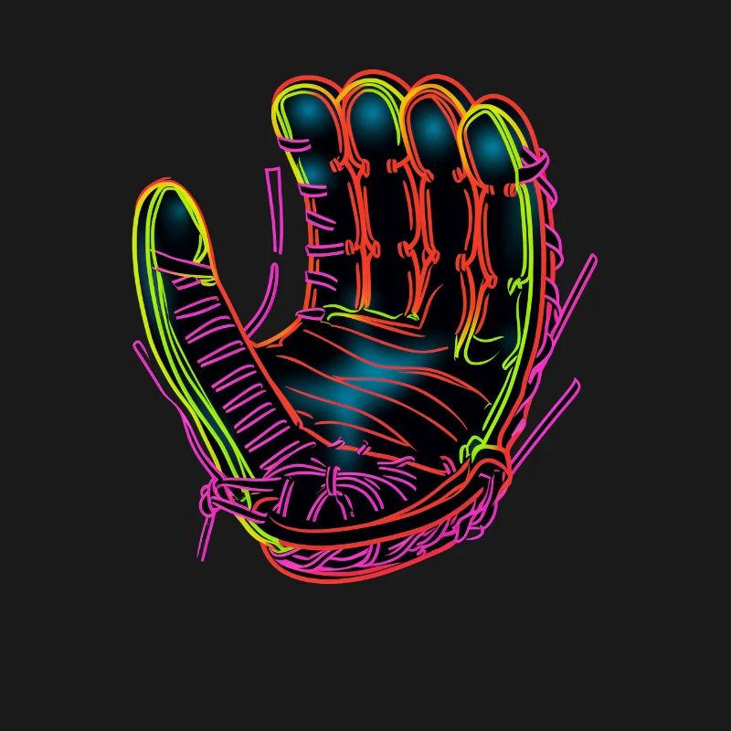 Gant de baseball Synthwave