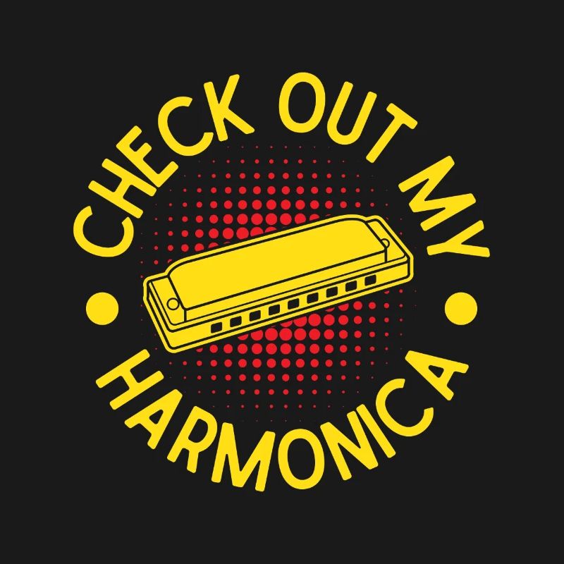 Funny Harmonica Player Check Out My Harmonica
