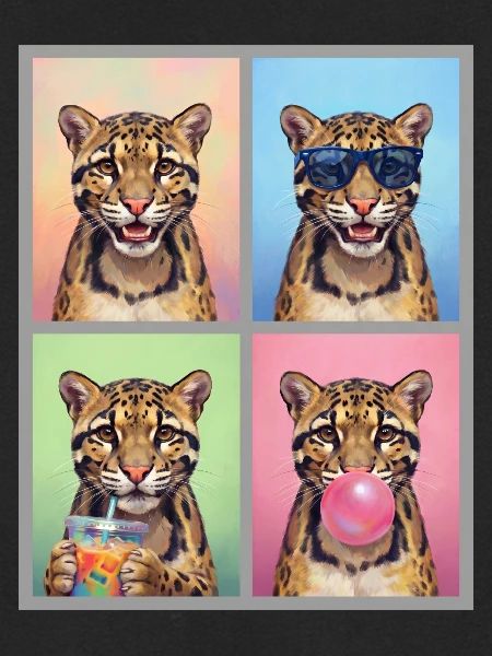 Nebelparder Clouded Leopard