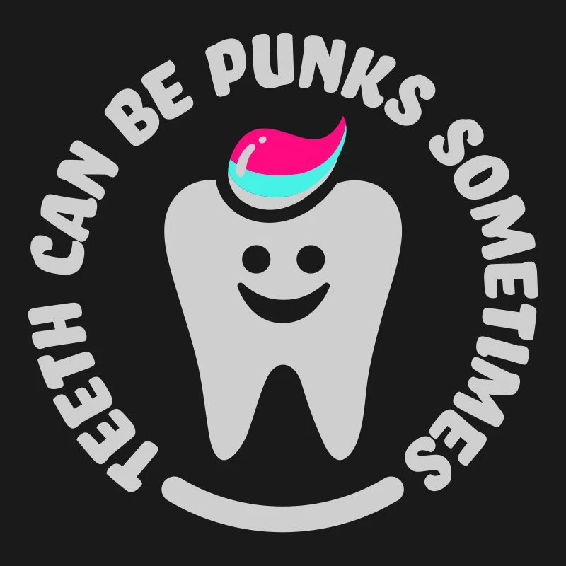 teeth punk zahn