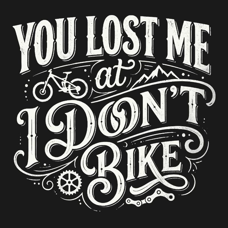 Vous m’avez perdu à Je ne fais pas de moto – Déclaration