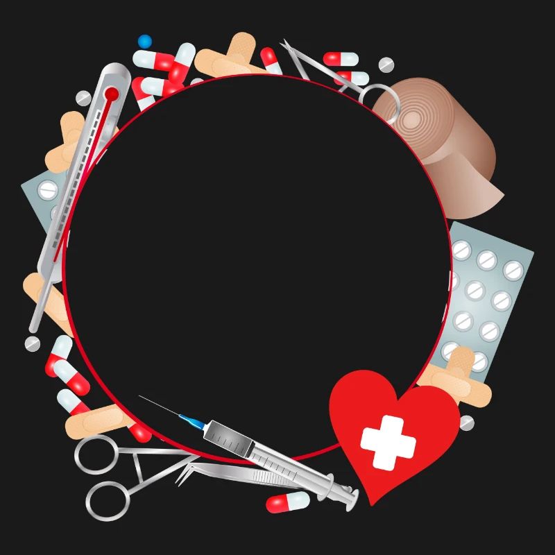 First aid kit or first aid kit as a frame