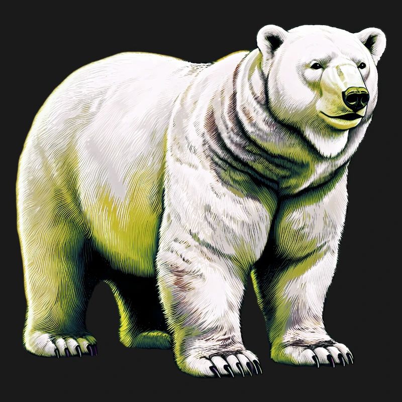 Weißer Eisbär