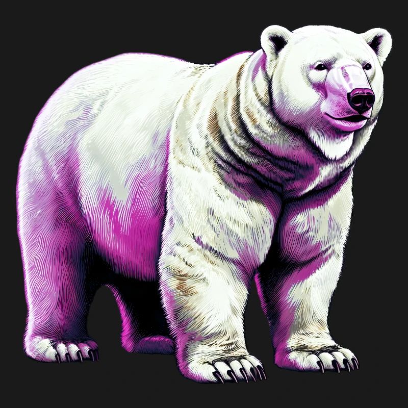 Weißer Eisbär
