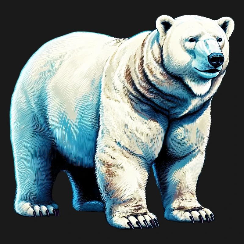 Weißer Eisbär