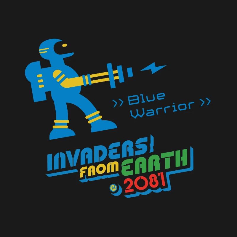 Eindringlinge von der Erde 2081 BLAUER KRIEGER