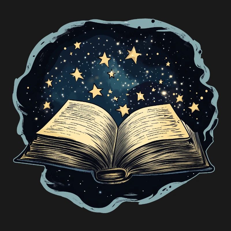 Buch mit Sternen