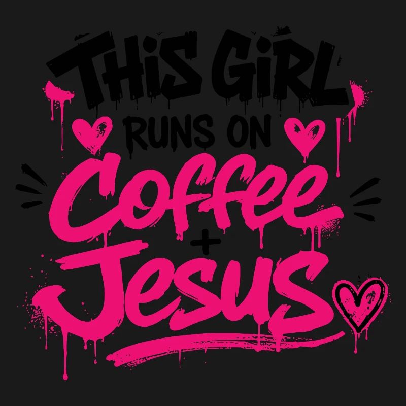 Kaffee Jesus Graffiti