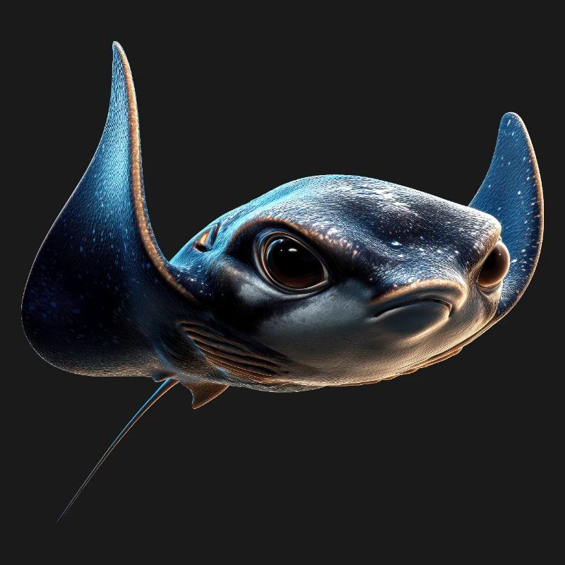 Manta Ray, Devil Ray, Stingray, Diver