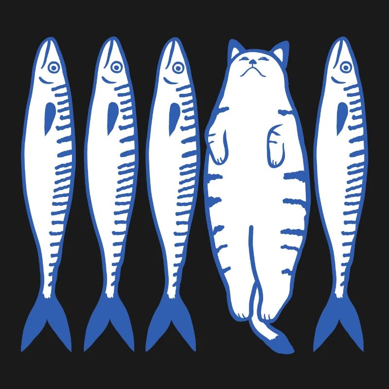 chat blanc et companie