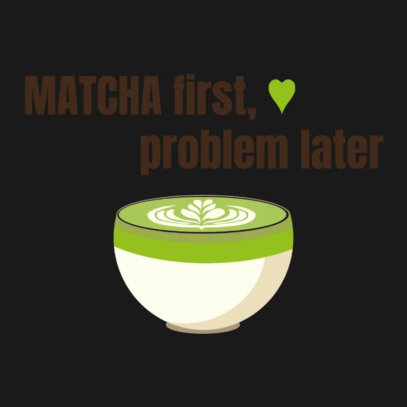 Matcha first, problem later
