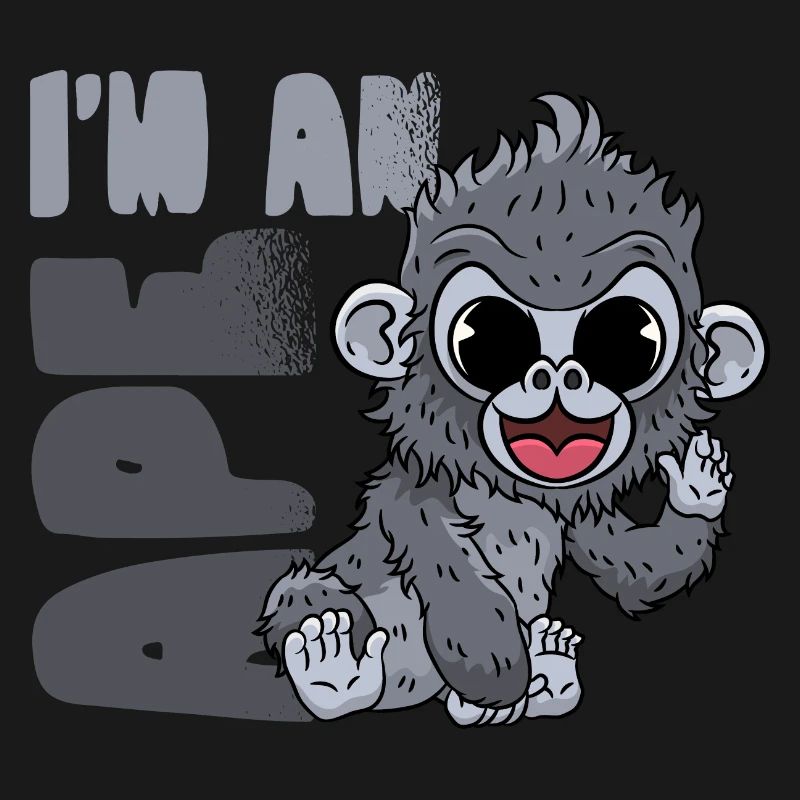 Gorilla Affe