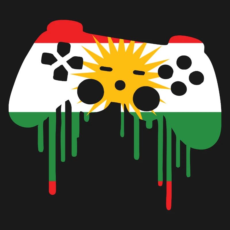 Drapeau de jeu kurde