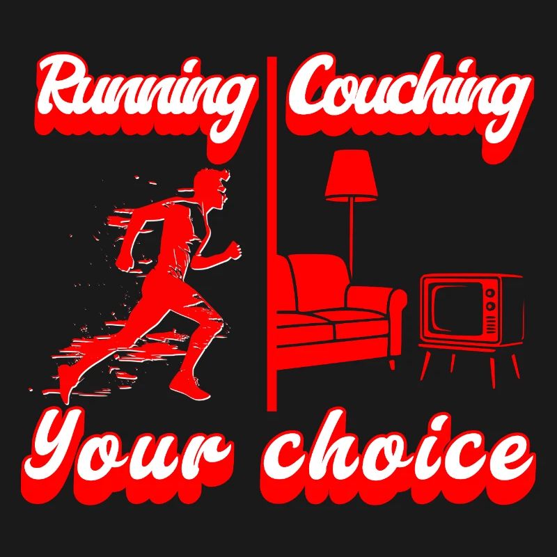 Running oder Couching? Du hast die Wahl