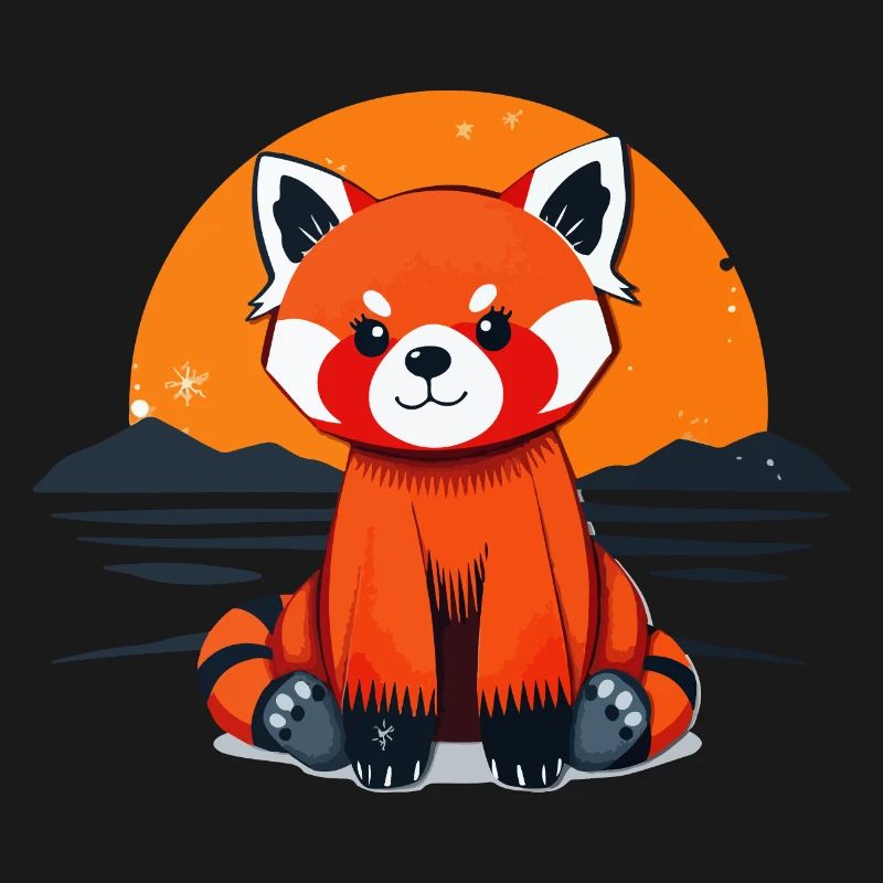 Charming Red Panda