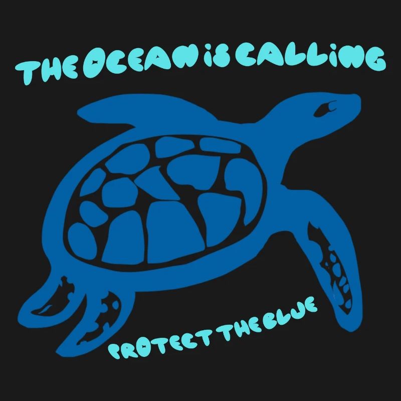 Sea Call Turtle Design