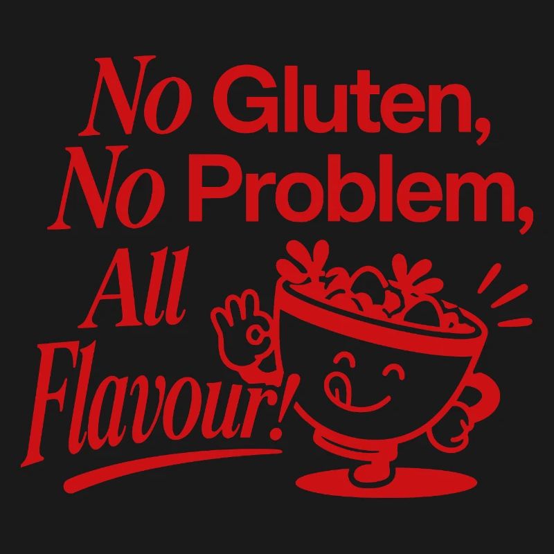 Pas de gluten, pas de problème, farine bizarre