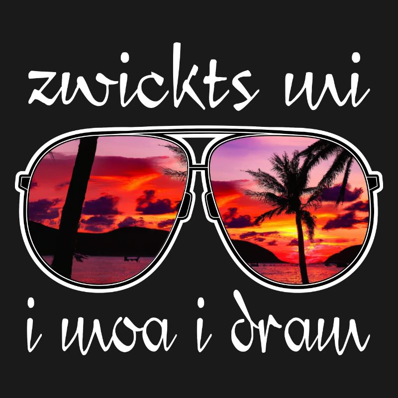 zwickts mi i moa i dram, sentiment de vacances, dialecte