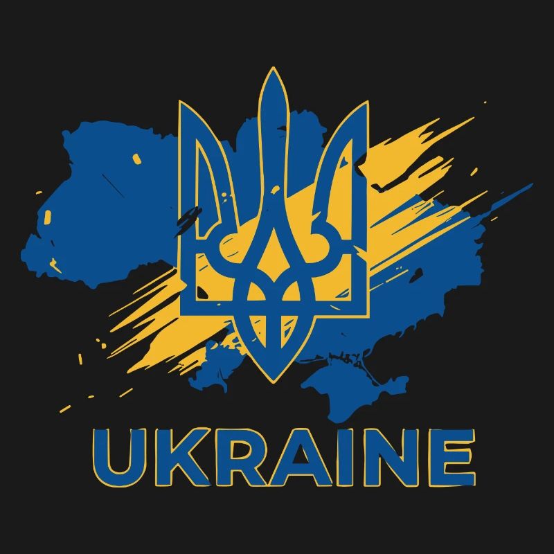 Impression du logo Trident Wave Ukraine
