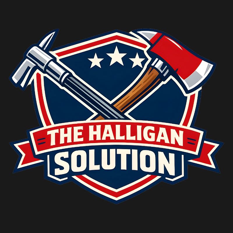 Halligan Solution Shield Graphic