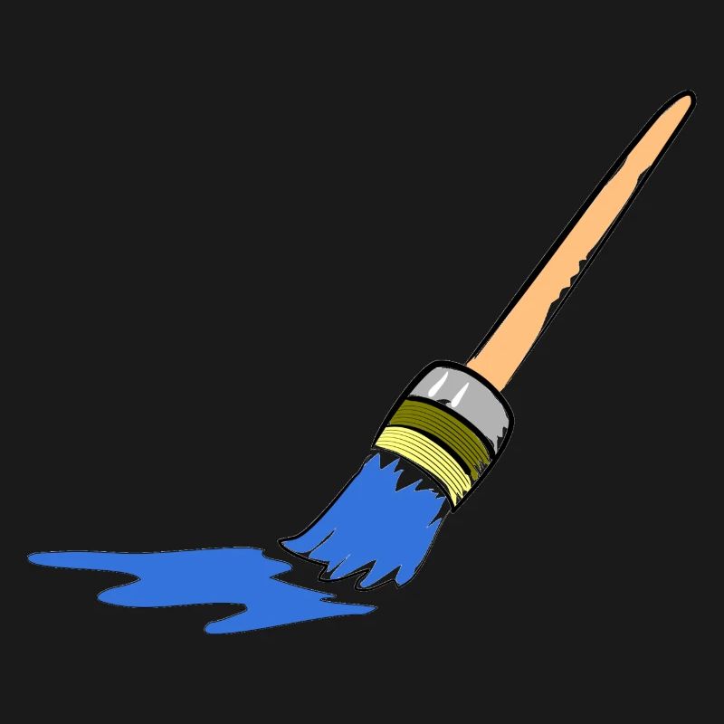 Abstract brush art for creative minds