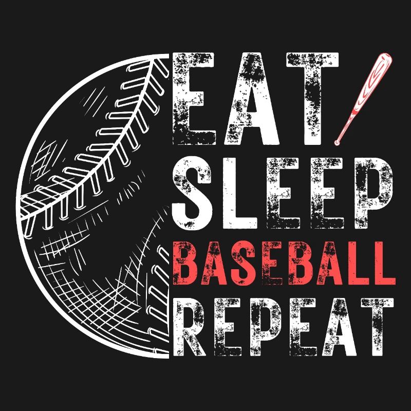 Manger dormir baseball répéter