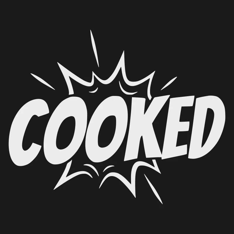 Cooked Explosive Comic Style