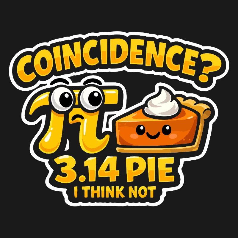 Pi Day Coincidence 3.14 Math Cake Design
