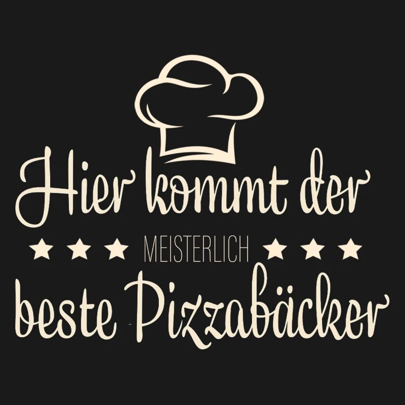 Pizzabäcker, Pizza