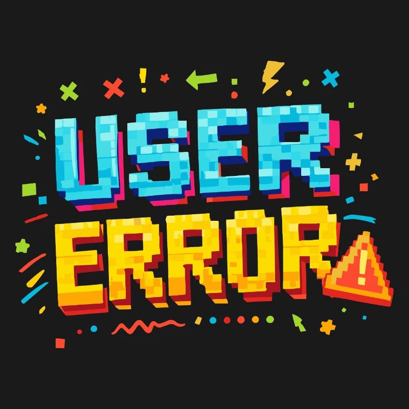 User Fehler Pixelkunst