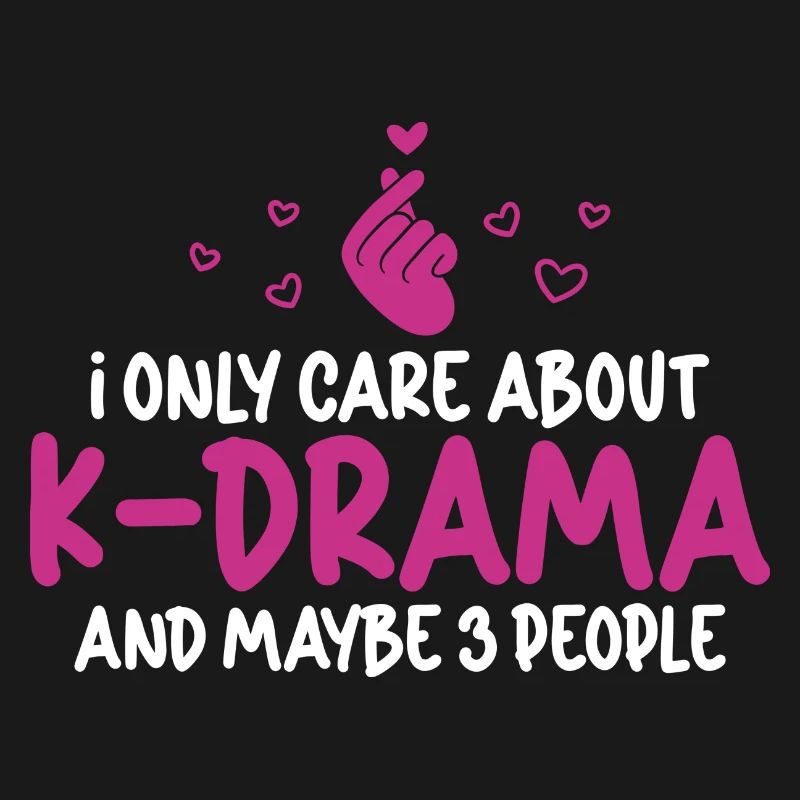 Conception de la série K-pop coréenne K-drama