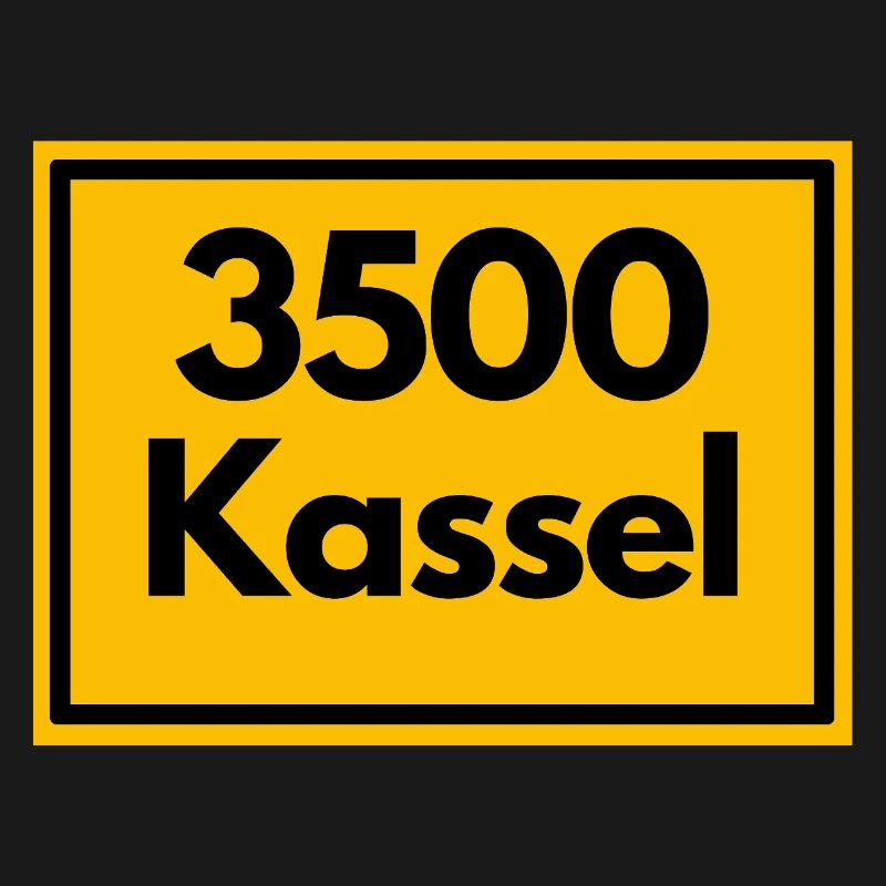 OLD POSTCODE POSTCODE RETRO 3500 KASSEL LÖWENSTADT
