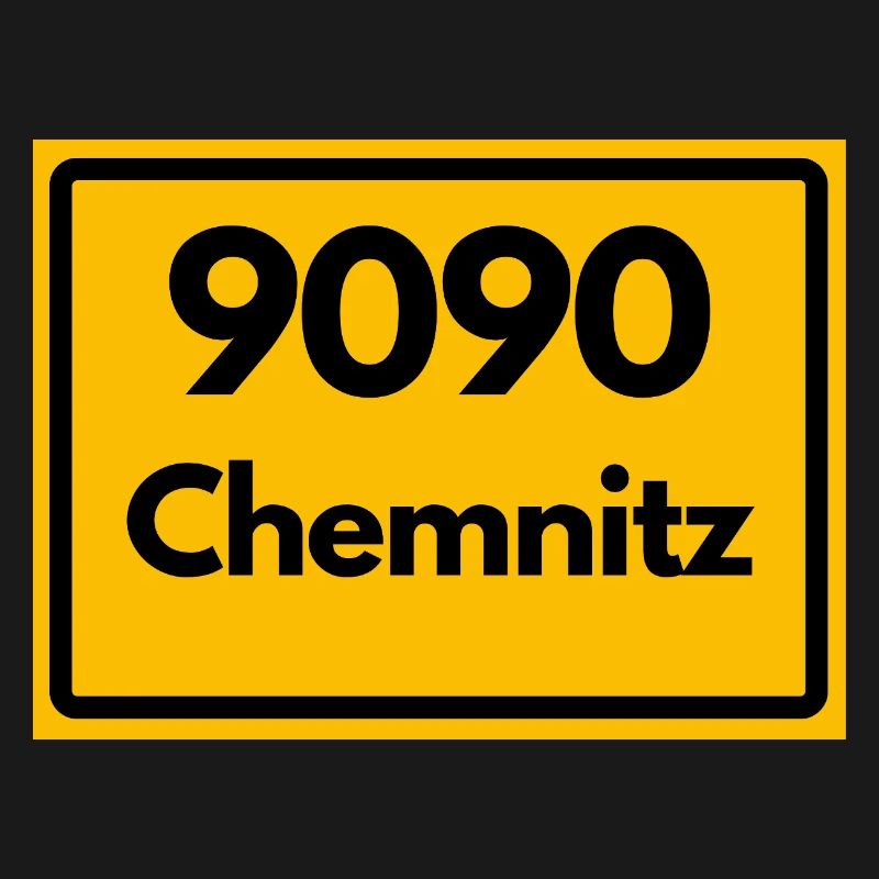 OLD POSTCODE 9090 SAXONY CHEMNITZ POSTAL CODE
