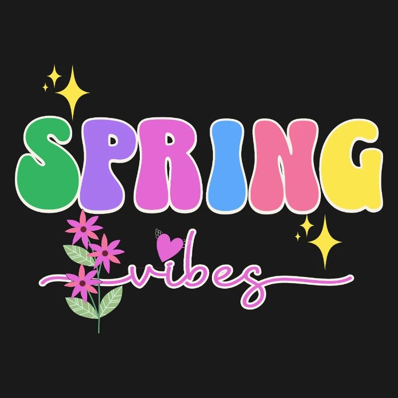Spring Vibes: Colorful Blossoms, Spring