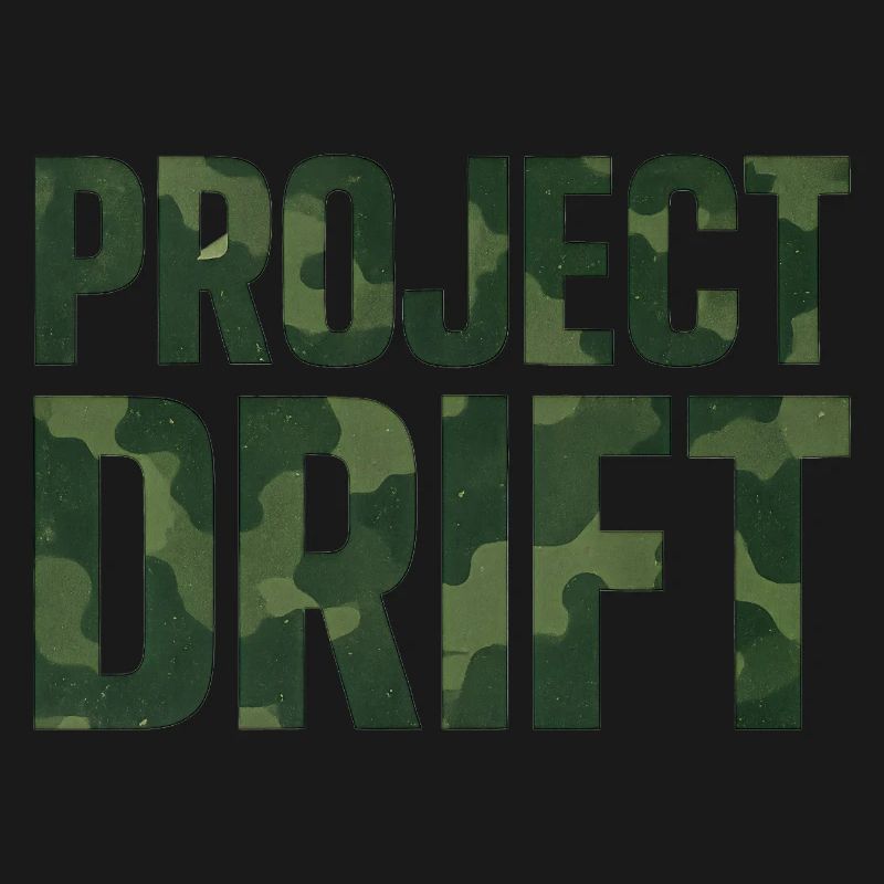 Projet Drift Camouflage Pattern Scène de drift Car Lover