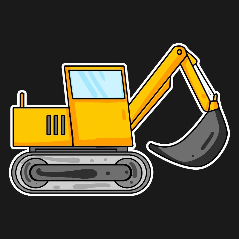 Bagger Baustelle Baggerfahrer