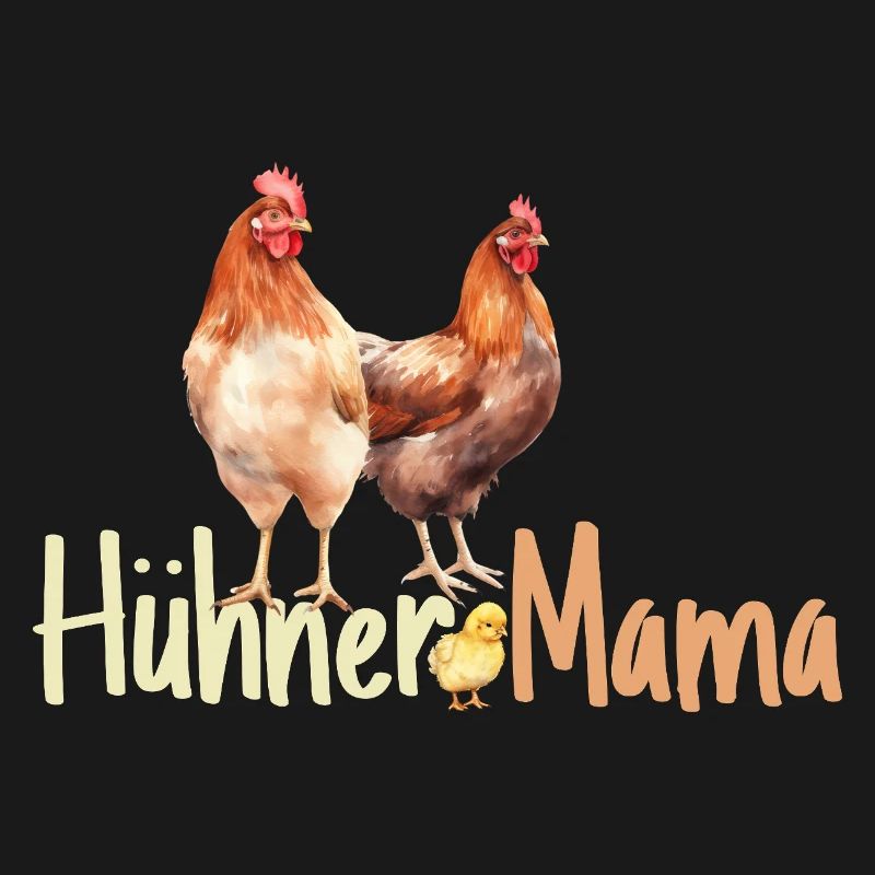 Hühner Mama Muttertag Mutterschaft Mama Elternteil