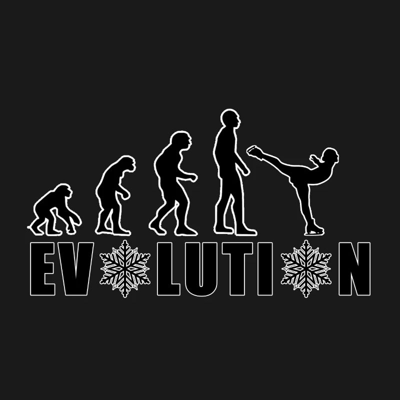 EVOLUTION EISKUNSTLAUF WINTER SCHNEE