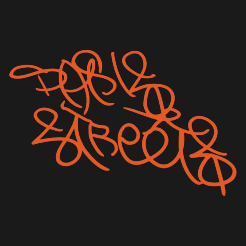 Oranges Pariser Graffiti