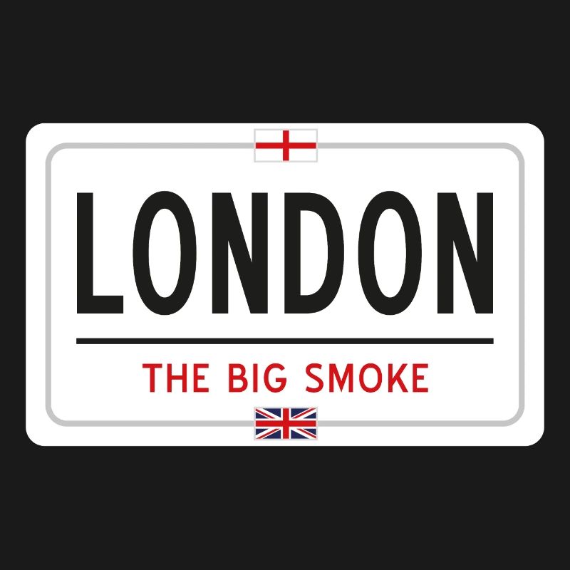 Panneau de nom de lieu de Londres