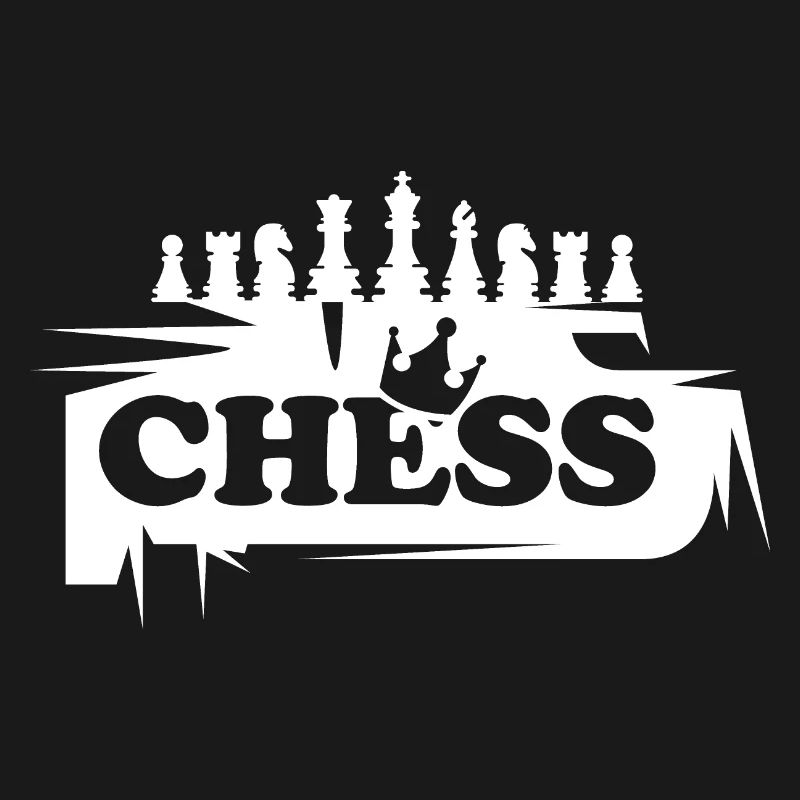 Chess Graffiti Pièces d’échecs Illustration icône