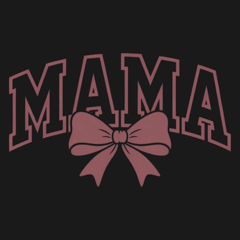 Mama Statement – Élégant design de nœud Mama