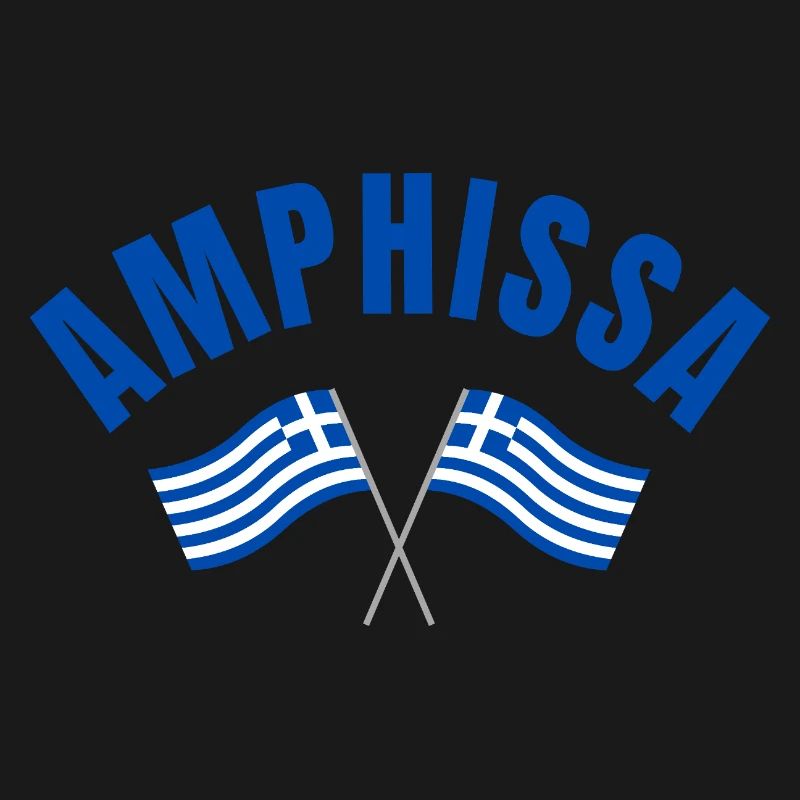 Amphissa Drapeaux grecs