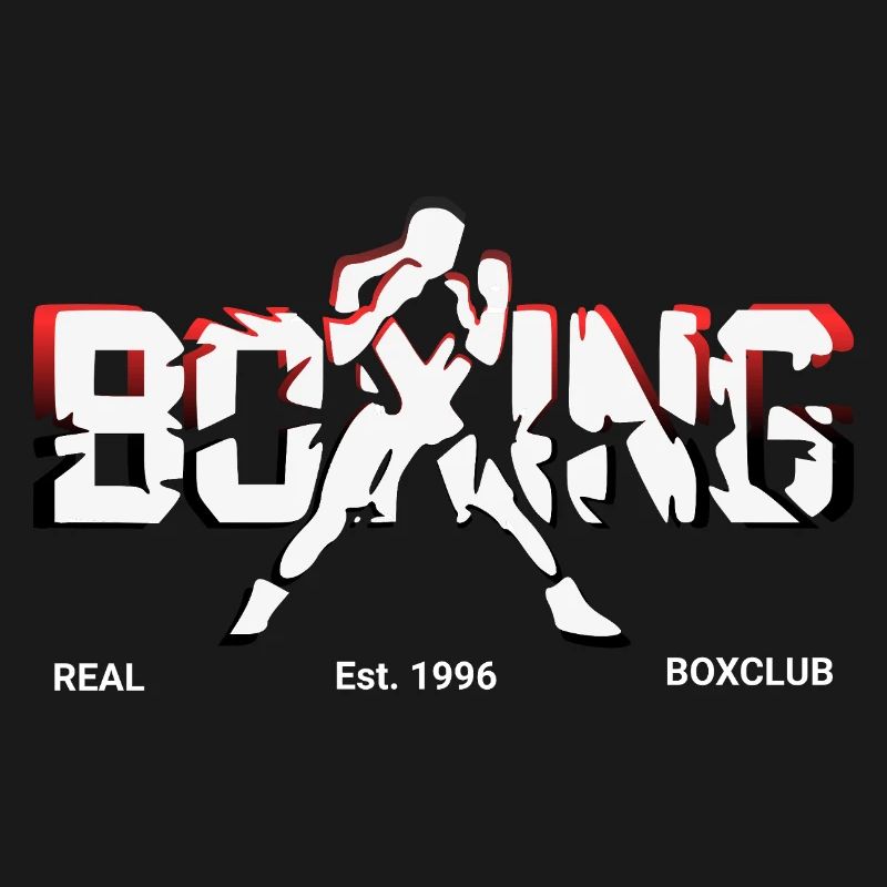 Logo boxe boxe