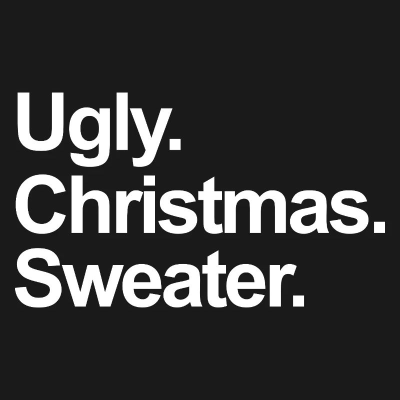 hässlicher Weihnachtspullover