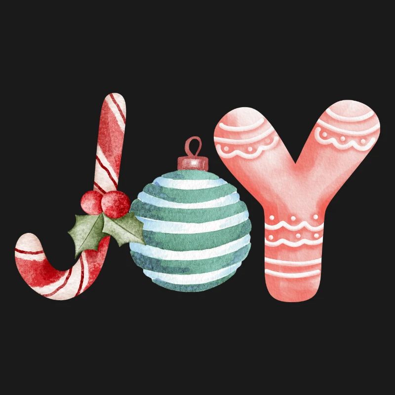 Joy Christmas Scripture Ornament