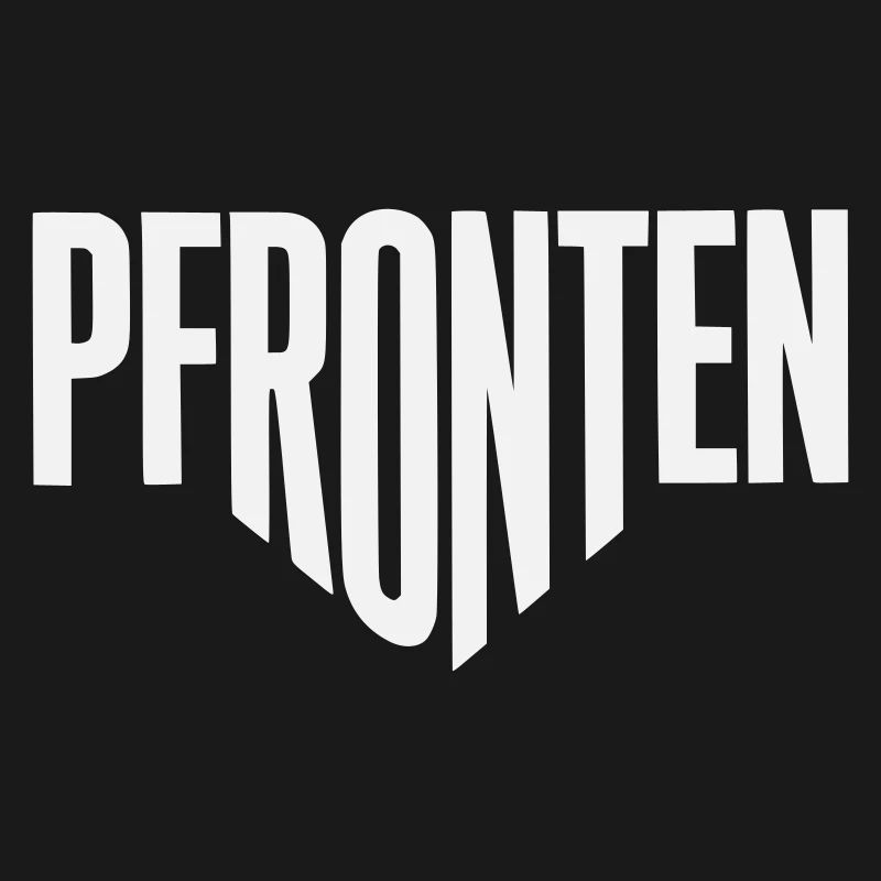 Pfronten Schriftzug 