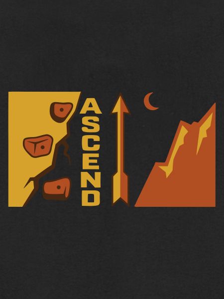 Ascend Klettern Pfeil Grafik