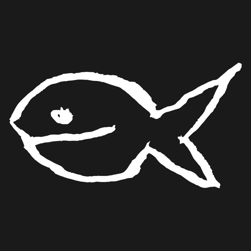 Fish - minimal vector illustration