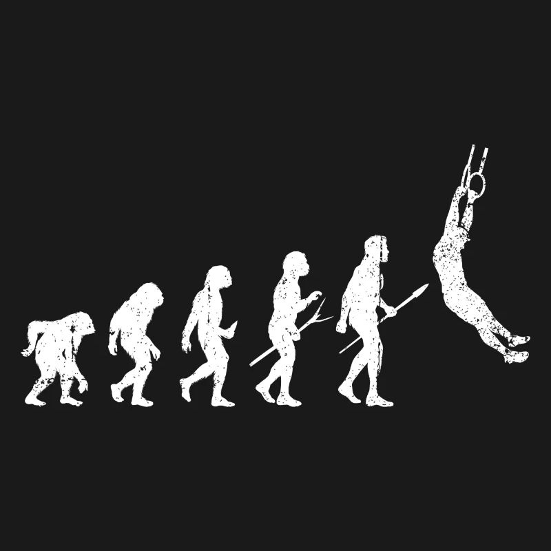 Evolution zur Climber Silhouette